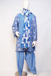 Ayla Studio Stitched White Sepia